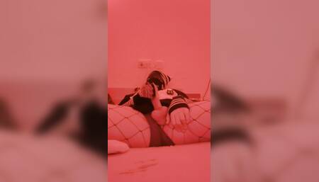 femboy playing with himself