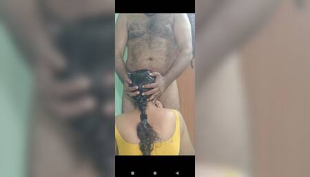 Standing romance and hard back fuck with cute structure south indian married women