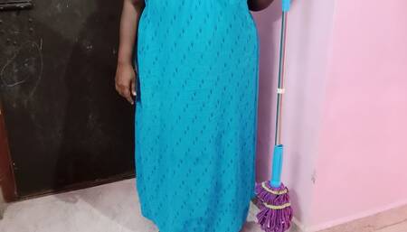 tamil maid girl house cleaning fucking with neighbor
