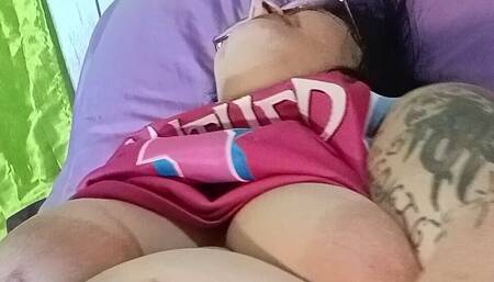 Basketball Jones This Fat Ho She Cums Hard on This Baller He Wins the Game Now the Walk of Shame