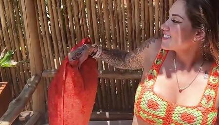 I Seduce the Hotel Waiter to Fuck Me on Vacation - Sara Blonde