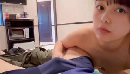 After dating my boyfriend for the first time in 2 weeks, I had sex at a love hotel. I released my accumulated sexual desire with my boyfriend's dick ...