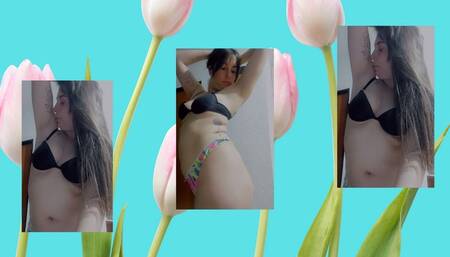 I was hot and while I was drinking my drink I smelled my armpits! It was perfect!