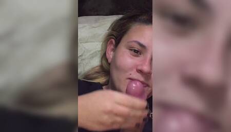 Partying Latina Sucks Thick Cock 2