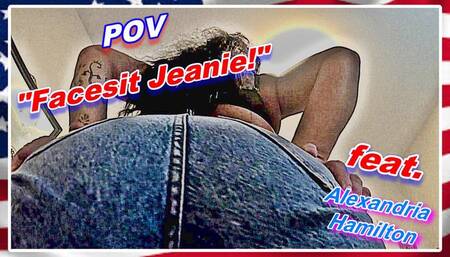 POV - Facesit Jeanie!