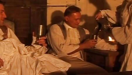 Two Vintage MILFs Fucked and Cummed in Mouth and on Tits by Big Cocks