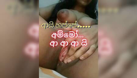 Srilankan Sexy Girl Best Fingering Vibrator And Dildo Fucking Fun