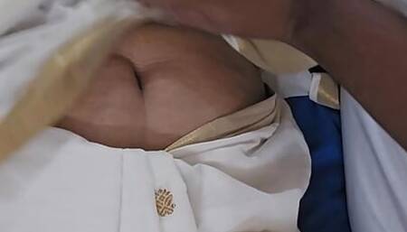 Indian desi mallu wife in saree