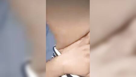 Young girl with hairy pussy likes to send videos touching her pussy