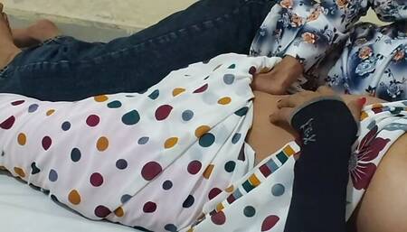 India hot sexy wife fuck and pussy eating with her husband