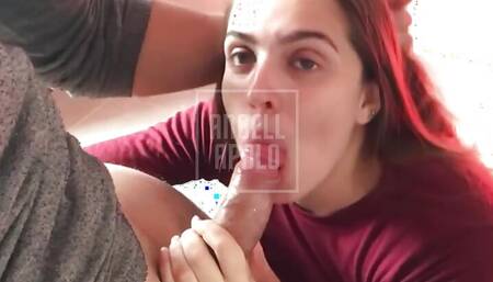 I love that perfect, sloppy blowjob she gives