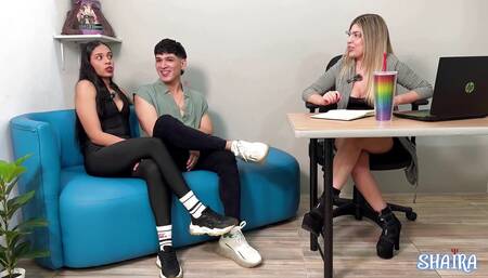 Shaira, the Sex Psychologist, Teaches Colombian Couple Katha Dawson & Raydimarco How to Have a Threesome