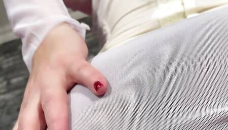 POV My Big Nylon Booty Bouncing on Your Face 2