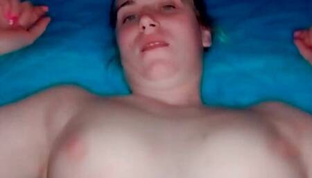 The cock was so eager to get in that he finally came!! Pt. 2