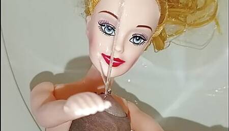 Dirty, horny and hard fucking, submissive girlfriend lily pees on her face, fetish doll, girlfriend doll, hardcore sex