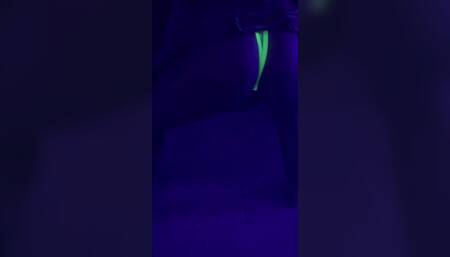 Twerking perfect body short skirt neon lingerie close up milf hot private