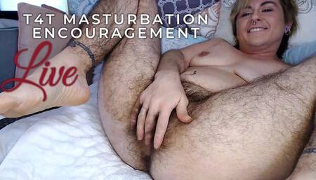 T4T Masturbation Encouragement Live