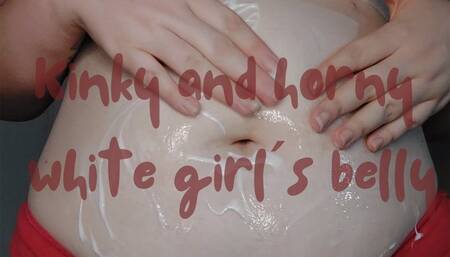 white belly massage