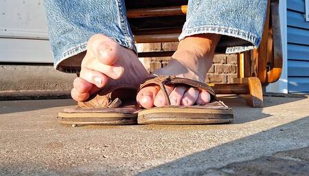 Last day for flipflops