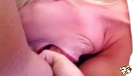 Hillary Scot Is a Kinky Blonde Who Needs Rough Sex so She Does a Threesome