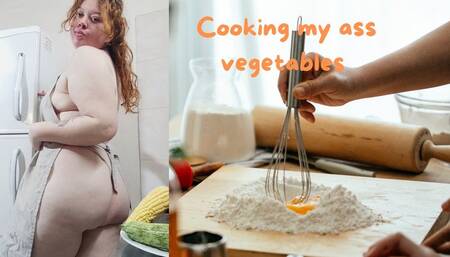 cooking the vegetables I put in my holes