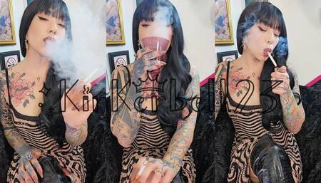 Your smoking fetish has been exposed on our date! I'm ready to tease you - kinkerbell23