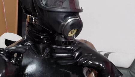 Shemale Anal fun in chastity