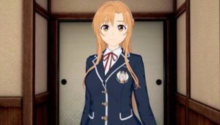 Private lesson with Asuna [Hentai 3D]