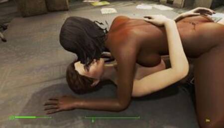 Porn with the detective's secretary on the top floor of the house | Fallout heroes