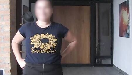 Huge natural breast on my Milf friend part 1