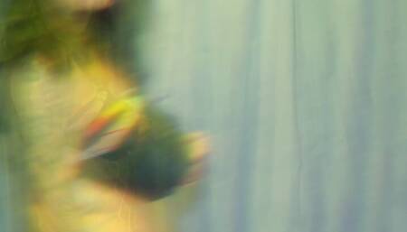 Stripping in sexy costime