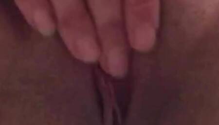 Fingering in bath. Wet sounds