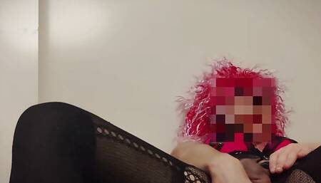 Cute Femboy Sissygasm Fucks Anal Hard With Dildo Till Massive Leg Shaking Orgasm