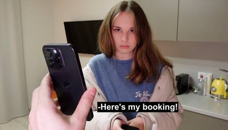 Due to a booking error, I spent the night with a stranger.