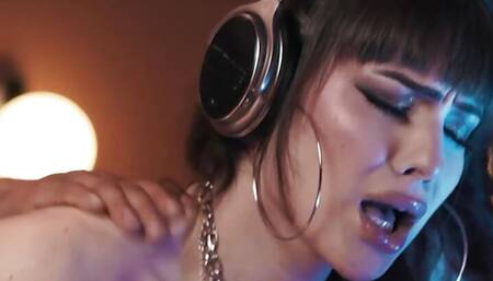 TRANSANGELS - Trent King Is Supposed To Be In The Dance Floor Instead He's In The DJ Booth Fucking Hot DJ Rana Katana