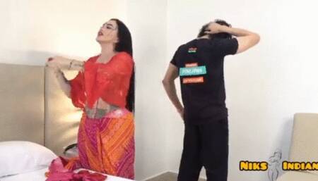 Desi garam bhabhi ko chod Diya