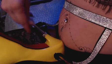 Shoeplay and shoejob