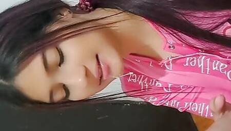 Climax Orgasms Compilations with My Stepbrother and I Give Him the Best Blowjobs