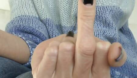 Lady Victoria Valente - Black Sexy Fingernails