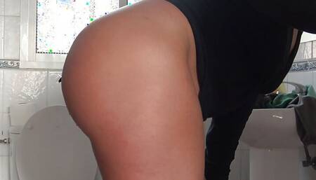 hairy mature piss milf wants kinky sex in toilet