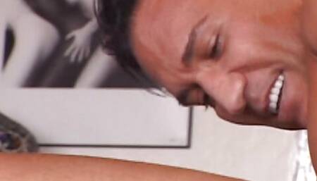 Perfect blonde wife riding her best friend cock in front of cucked hubby