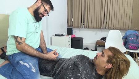 HAND job attack part 2 by Jack Harrys and Daniel Santiago cam by Hugo full hd