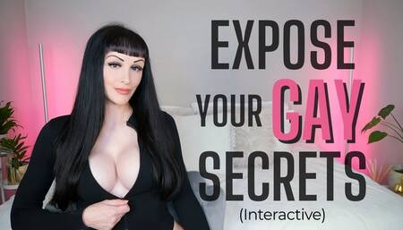 Expose Your Gay Secrets - Interactive (MP4 HD)