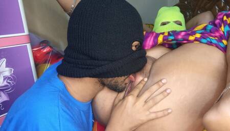 Pussy Licking Close up - Amateur Licking Pussy for the First Time