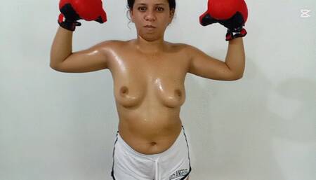 New Year's Eve Topless Boxing