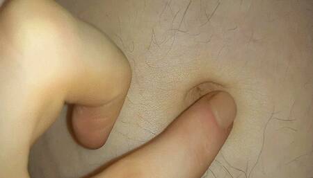 Fucking my belly button close up MP4