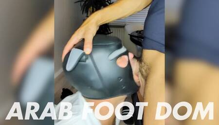 Arab Master's Alpha Cock Worshipped by Sub