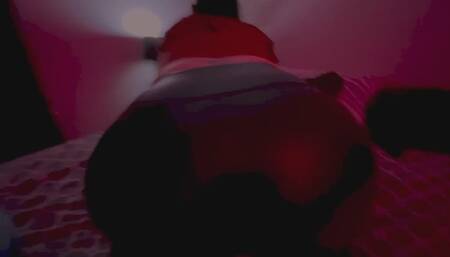 Prepping for video shoot with Ass Model couldnt control myself