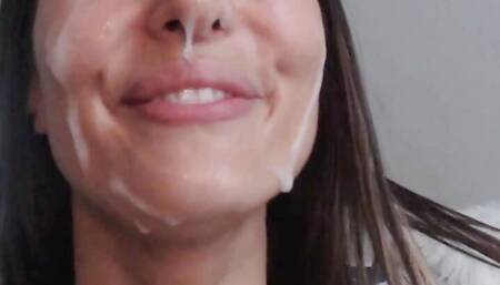 Real Couple Fucks for Webcam with HUGE Facial Ending