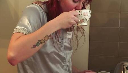 Naughty freckled redheads pleasure each other